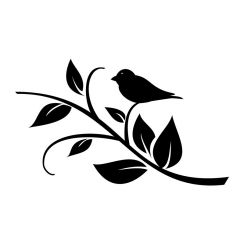 Oiseau pos&eacute; sur une branche