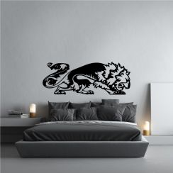 Lion f&eacute;roce