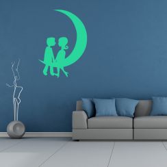 Amoureux dans la lune