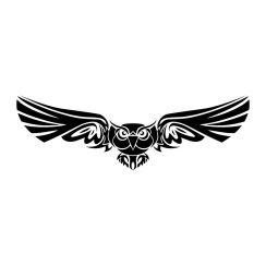 Hibou tribal