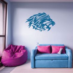 T&ecirc;te de lion tribale