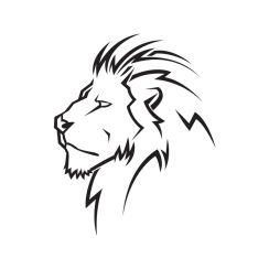 Lion stylis&eacute;
