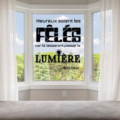 Les f&ecirc;l&eacute;s laissent passer la lumi&egrave;re