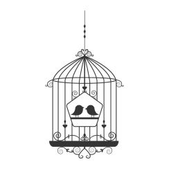 Cage &agrave; oiseaux