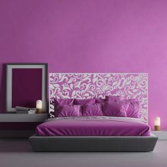 Motifs floraux encadr&eacute;s