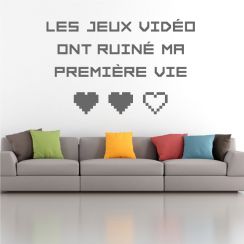 Les jeux vid&eacute;o ont ruin&eacute; ma premi&egrave;re vie
