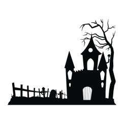 Maison hant&eacute;e et son cimeti&egrave;re