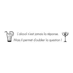 L'alcool n'est jamais la r&eacute;ponse