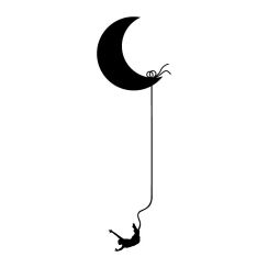 Saut &agrave; l'&eacute;lastique depuis la lune