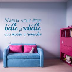 Mieux vaut &ecirc;tre belle et rebelle