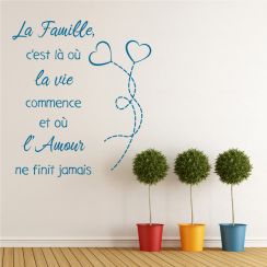 La famille, c'est l&agrave; o&ugrave; la vie commence