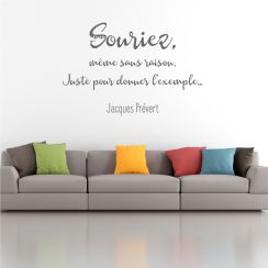 Pr&eacute;vert : Souriez, m&ecirc;me sans raison