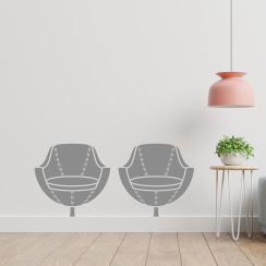 Fauteuil trompe l'&oelig;il