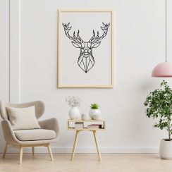 Cerf g&eacute;om&eacute;trique